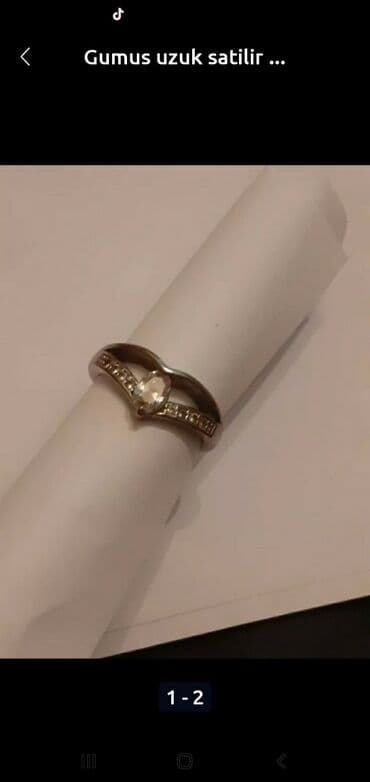 qolbaq gumuş: Üzük, Gümüş — 1