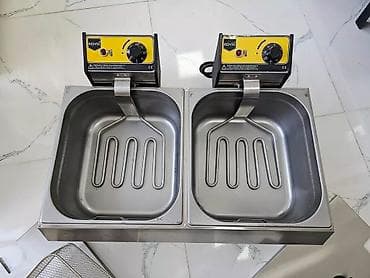 Restoran, kafe avadanlığı: Fri kartof üçün, Cüt gözlü, 8 l — 2