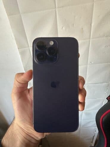 ikinci el iphone 13 pro max: IPhone 14 Pro Max, 256 GB, Deep Purple, Face ID — 5