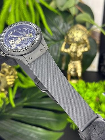 rus saati: Yeni, Qol saatı, Hublot, rəng - Qara — 6