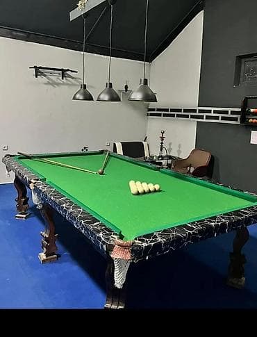 💫RR Bilyard masasi futlarla birlikde Uzeri mermer naxişli 1000 azn — 1