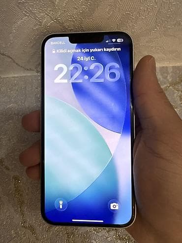 IPhone 13, 128 GB, Ağ, Face ID