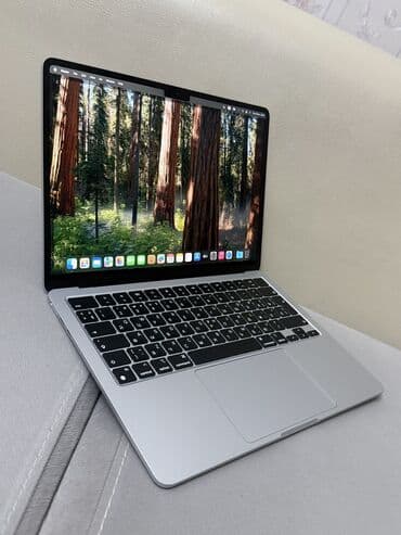Çəngəllər: İdeal. Təp təzə. Deməy olar işlənməyib. 100% Pil. MacBook Air M2 8/256 — 2