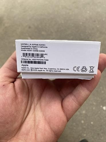 dinləmə cihazı: Apple AirPods 4 (ANC) – Aktiv Səsboğma ilə Məhsul haqqında: - Model — 2