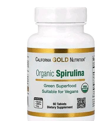 Məhsul: California Gold Nutrition – Organic Spirulina - Tərkib