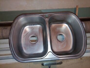 Dekorativ divar panelləri: İşlənmiş Düzbucaqlı Mətbəx çanağı — 1