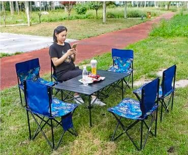 toxunma saplar satisi: Yeni, Dördbucaq masa, 4 stul, Açılan, Skameykalar ilə — 2