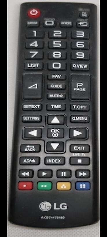 televizor kransteyn: Pult LG — 1