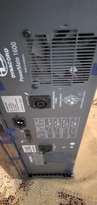dj controller az: Dynacord powermate 1600-2, Original Made in Germaniytəmirdə — 2