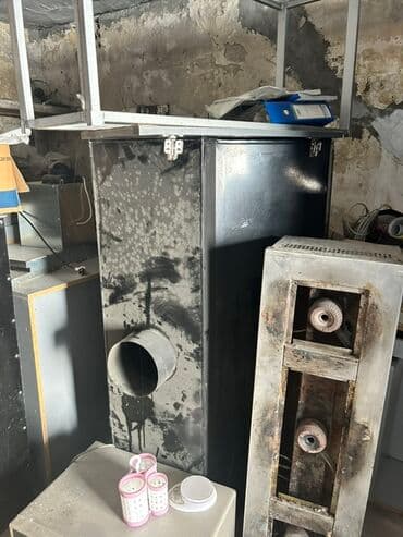 beton cilalama aparati: Sənaye tipli havalandırma/filtrasiya üçün metal korpuslu hava kanalı — 1