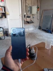 notebook ehtiyat hisseleri: Poco C65, 128 GB, rəng - Mavi, Barmaq izi — 2