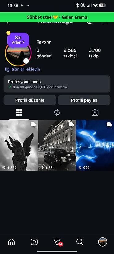 evakuasiya xidmeti: Hesab məlumatları: - Profil adı: Rayxnn - 2,589 izləyici - 3 paylaşım — 1
