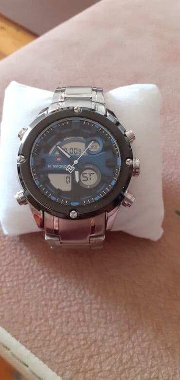 richard mille saat qiymeti: Yeni, Qol saatı, NaviForce, rəng - Gümüşü — 3