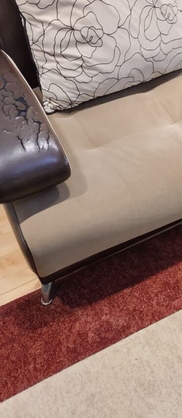 divan hovsan: İşlənmiş, 2 kreslo, Bazasız, Açılmayan — 3