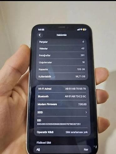 ipone 4: IPhone 11, 128 GB, Zəmanət, Face ID, Sənədlərlə — 4