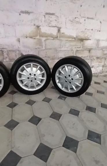 zil su masini satisi: 4 ədəd yüngül lehimli disk və şin komplekti. Xüsusiyyətlər: - Gümüş — 1