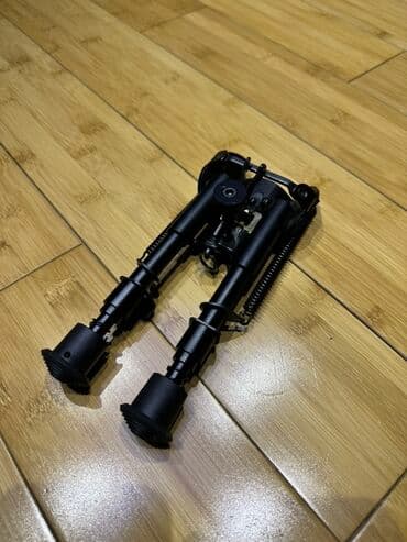 bayan aləti: Tüfəng üçün metal ikiayaq (bipod) Pcp pcp tir - Material: möhkəm metal — 2