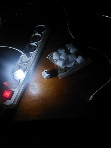 bi led: Portativ USB LED gecə işığı, müxtəlif yerlərdə istifadə üçün ideal — 7