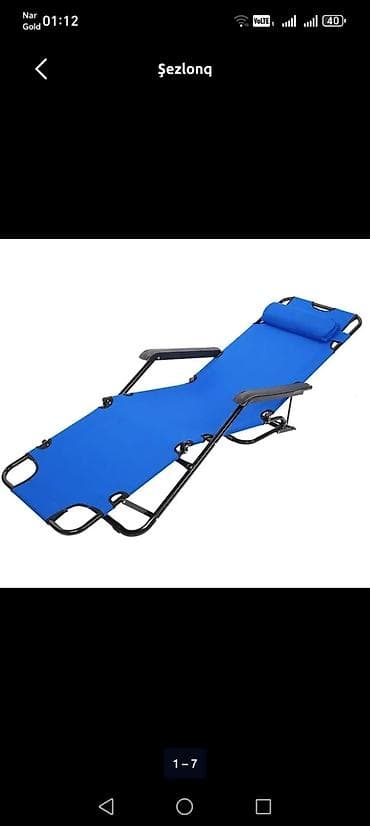 işlənmiş dəhliz dolabı: Açıq hava üçün yığıla bilən mebel dəstləri və şezlonq - Alüminium — 5