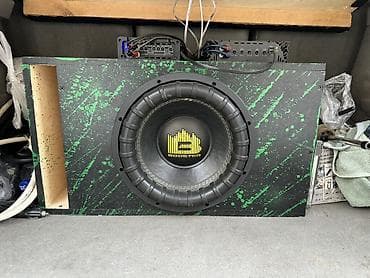 saz vayfay: Avtomobil üçün subwoofer və gücləndirici komplekti - Subwoofer — 1