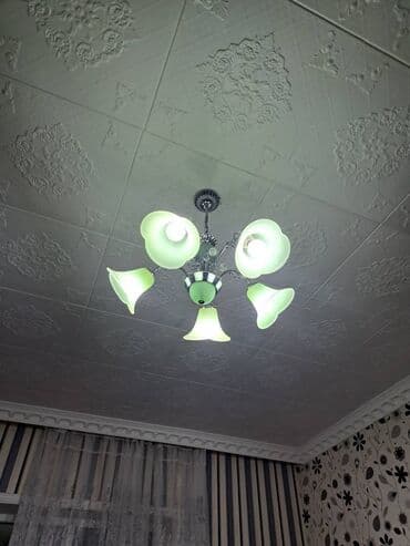 ikinci el lisdurlar: Çılçıraq, 5 lampa, Metal — 2
