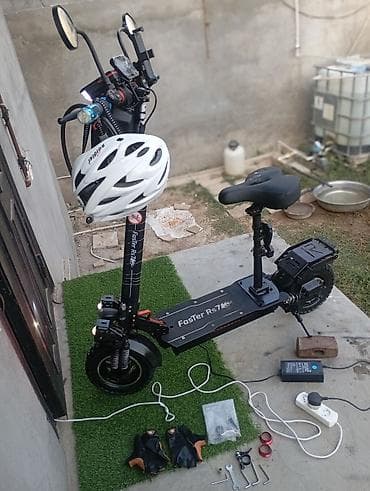 FaSTer RS7 elektrik skuter Texniki xüsusiyyətlər və təchizat: - Güclü