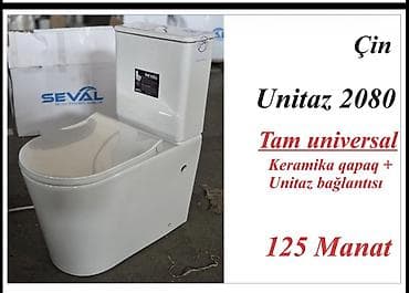 unitazlar: Məhsul: Asma və yerüstü unitaz modelləri 1) Çin – Asma JS-906 — 5