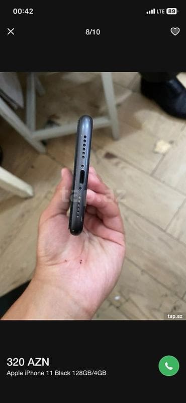 IPhone 11, 128 GB, Qara, Face ID — 3