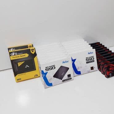 Другие комплектующие: SSD-lər” ⭐2.5 SSD 128GB Netac (Yeni) - 40 AZN ⭐2.5 SSD 128GB Netac — 7