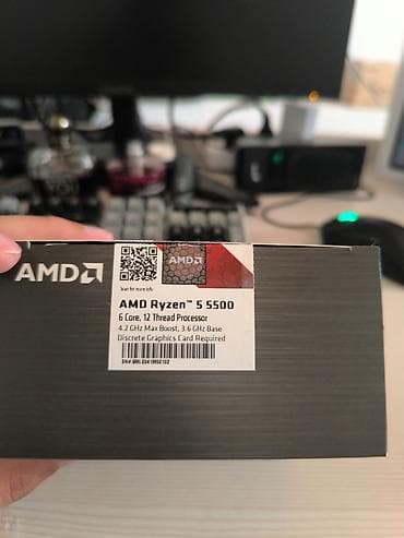 portable ssd: Ana Platası AMD ASUS TUF Gaming A520M-PLUS + Ryzen 5 5500, İşlənmiş — 5