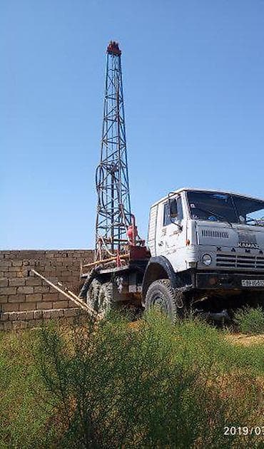 Su artizan quylarinin qazilmasi ve temir yalniz bizde qazdrki suyun