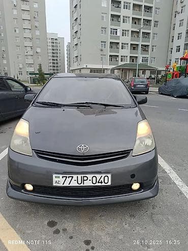 Продажа авто: Toyota Prius (2-ci nəsil) hibrid hetçbek - Kuzov: hetçbek, tünd boz — 7