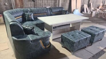 divan kreslo ucuz qiymete: Künc divan, Qonaq otağı üçün, Açılan — 6