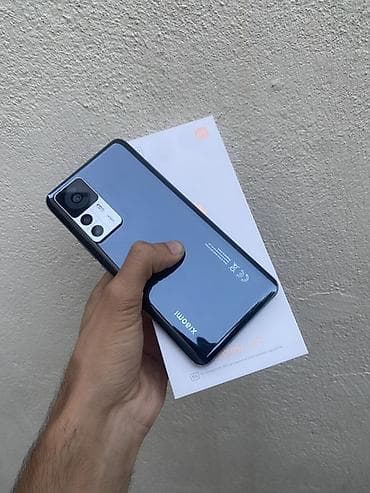 redmi ipad: Xiaomi 12T, 256 GB, rəng - Göy, 
 Barmaq izi — 3