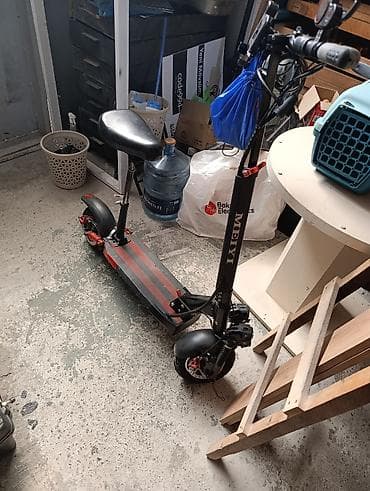 Elektrik nəqliyyatı: Elektrik skuter – oturacaqlı, güclü və rahat Xüsusiyyətlər: - İkili — 3