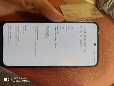 prastoy telefon: Redmi Note 11S, 128 GB, rəng - Boz, İki sim kartlı, Sensor, Barmaq izi — 12