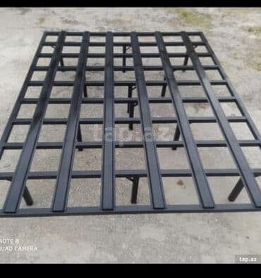 185.70.14: Новый, Двуспальная кровать, Без подьемного механизма, Без матраса, Без выдвижных ящиков, Азербайджан — 4