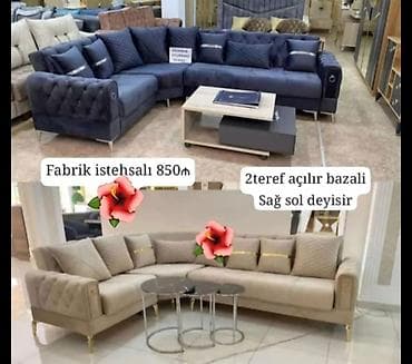 Künc divan dəsti - Fabrik istehsalı - Qiymət: 850 ₼ (şəkildə lalafo.az -da Künc divan dəsti - Fabrik istehsalı - Qiymət: 850 ₼ (şəkildə