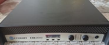 dynacord pm 1000 1: Crown CDi 2000 – peşəkar güc gücləndiricisi - Seriya: CDi - Model — 1