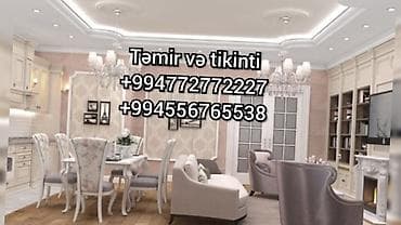 malyar işleri: Təmir və tikinti. Mənzillərin yüksək keyfiyyətli materiyallarla — 2