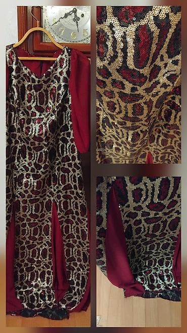 nude ten: Qadın geyim dəsti 1) Uzun qara don - Naqişli xırda ağ motivli print - — 8