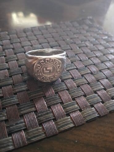 gümüş kişi üzükleri: Üzük, Qaşsız — 4