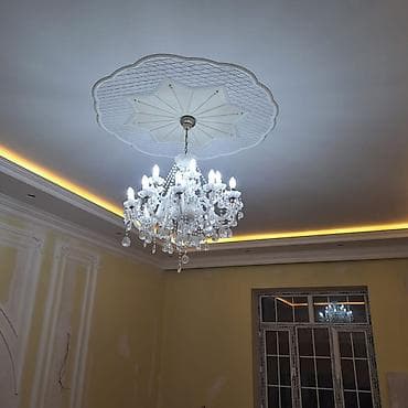 samdan: Çılçıraq, 10 və daha çox lampa, Xrustal — 1