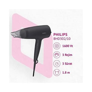 su dalgasi fen: Fen Philips BHD302/10 Philips BHD302/10 gündəlik istifadə üçün — 1