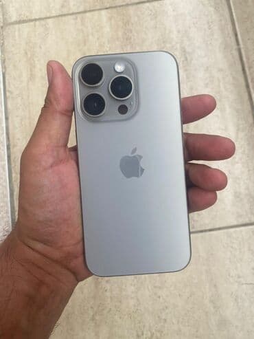 IPhone 15 Pro, 256 GB, Natural Titanium, Zəmanət, Face ID, Sənədlərlə lalafo.az -da IPhone 15 Pro, 256 GB, Natural Titanium, Zəmanət, Face ID, Sənədlərlə