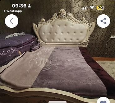 Klassik üslubda qonaq otağı mebel dəsti istifade olunmayib yalniz taxt — 9