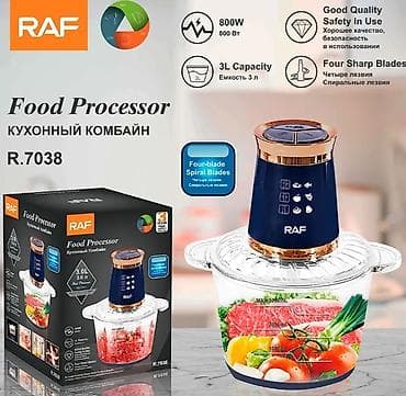 Blenderlər: RAF R-7038 şüşəli blender 4 picaqlı polad paslanmayan picaqdi 3 — 1