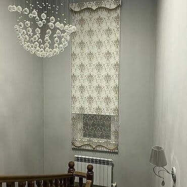 Rulon ştorlar: Məhsul: Zolaqlı/Jalyüz pərdələr (romantik tül effektli və tematik — 1