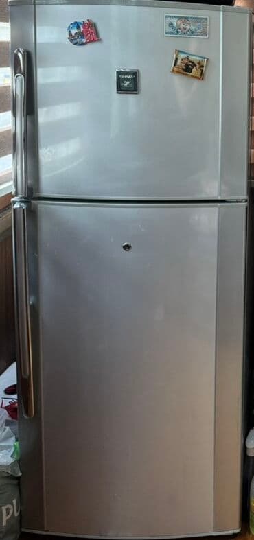 soyuducu sharp: 2 qapılı Sharp Soyuducu Satılır, rəng - Boz — 2