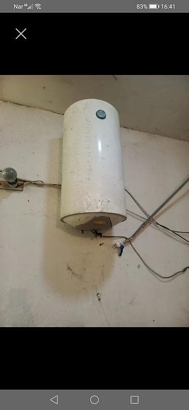 mini usb ventilator: Divar tipli elektrik su qızdırıcısı (akkumulyator tipli) - Silindrik — 1